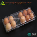 Plastic Clear 12 Compartments Egg Tray